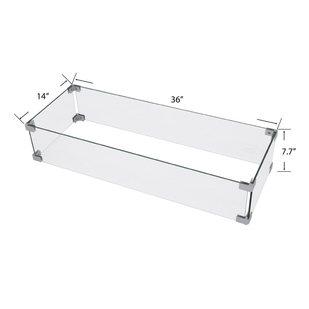 Propane Fire Pit Table Outdoor 50,000 BTU Firepits for Outside CSA Certified