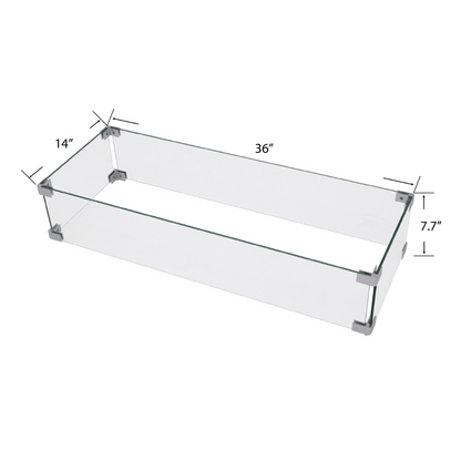 Propane Fire Pit Table Outdoor 50,000 BTU Firepits for Outside CSA Certified