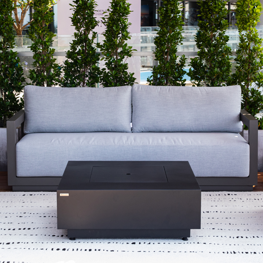 Propane Fire Pit Table Outdoor 50,000 BTU Firepits for Outside CSA Certified