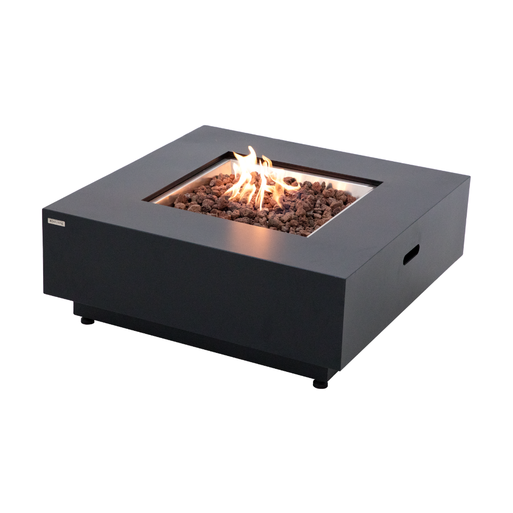 Propane Fire Pit Table Outdoor 50,000 BTU Firepits for Outside CSA Certified