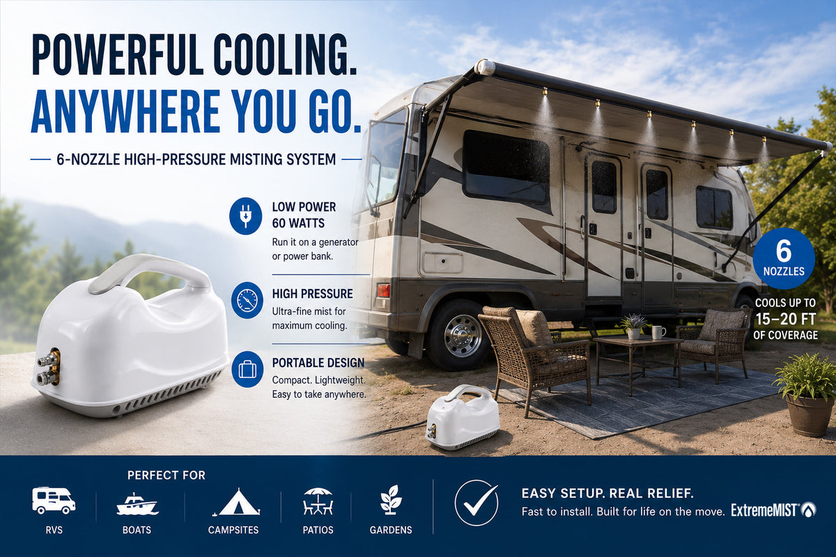 Instant Outdoor Cooling, No AC Needed