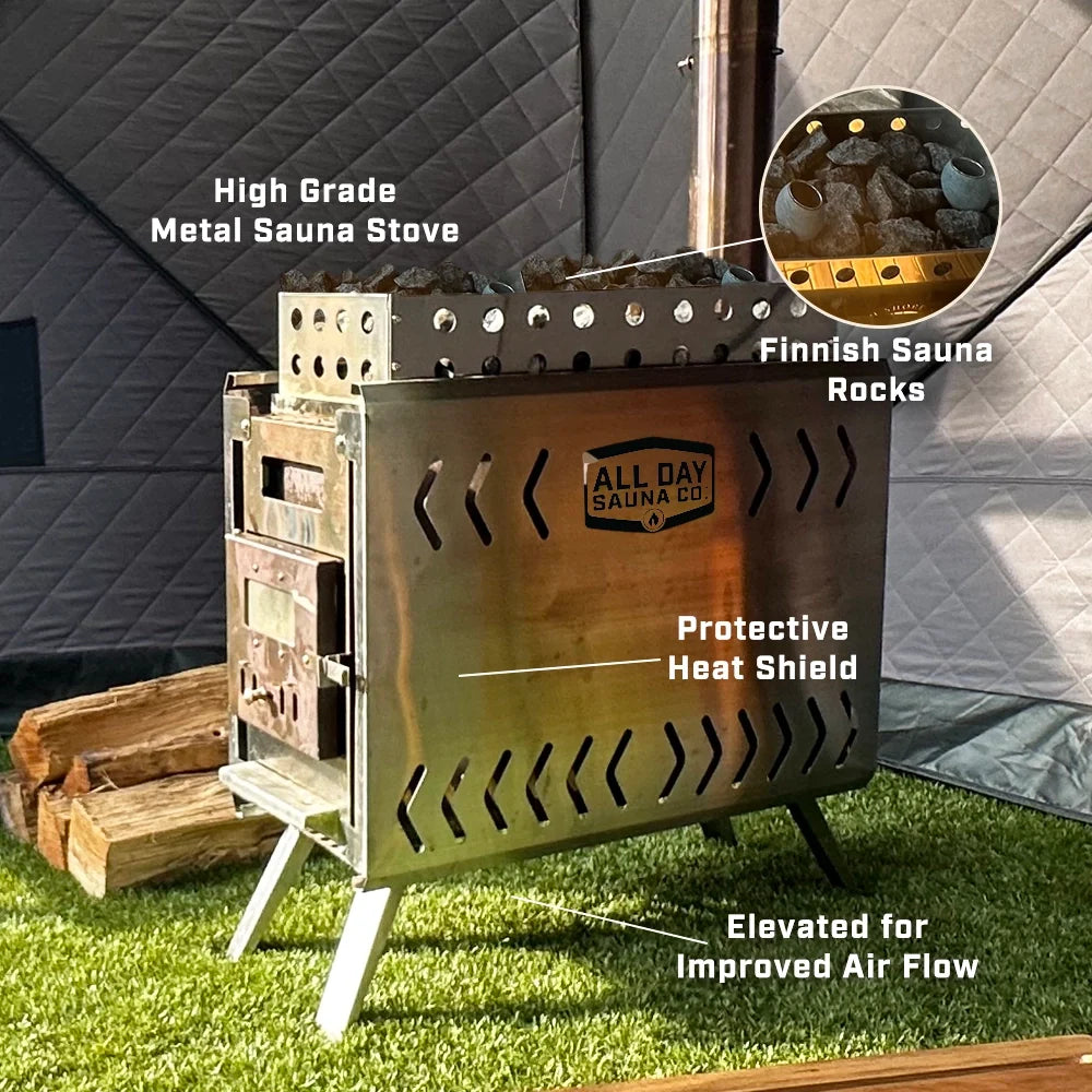 Deluxe Outdoor Sauna
