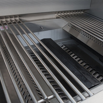Bull Brahma 38-Inch 5-Burner Built-In Gas Grill With Rear Infrared Burner & Rotisserie Kit