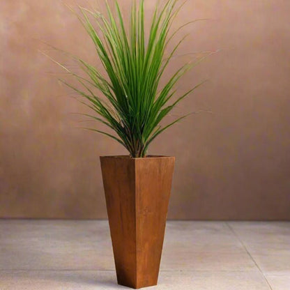 Corten Steel Tapered Planter - FREE SHIPPING!