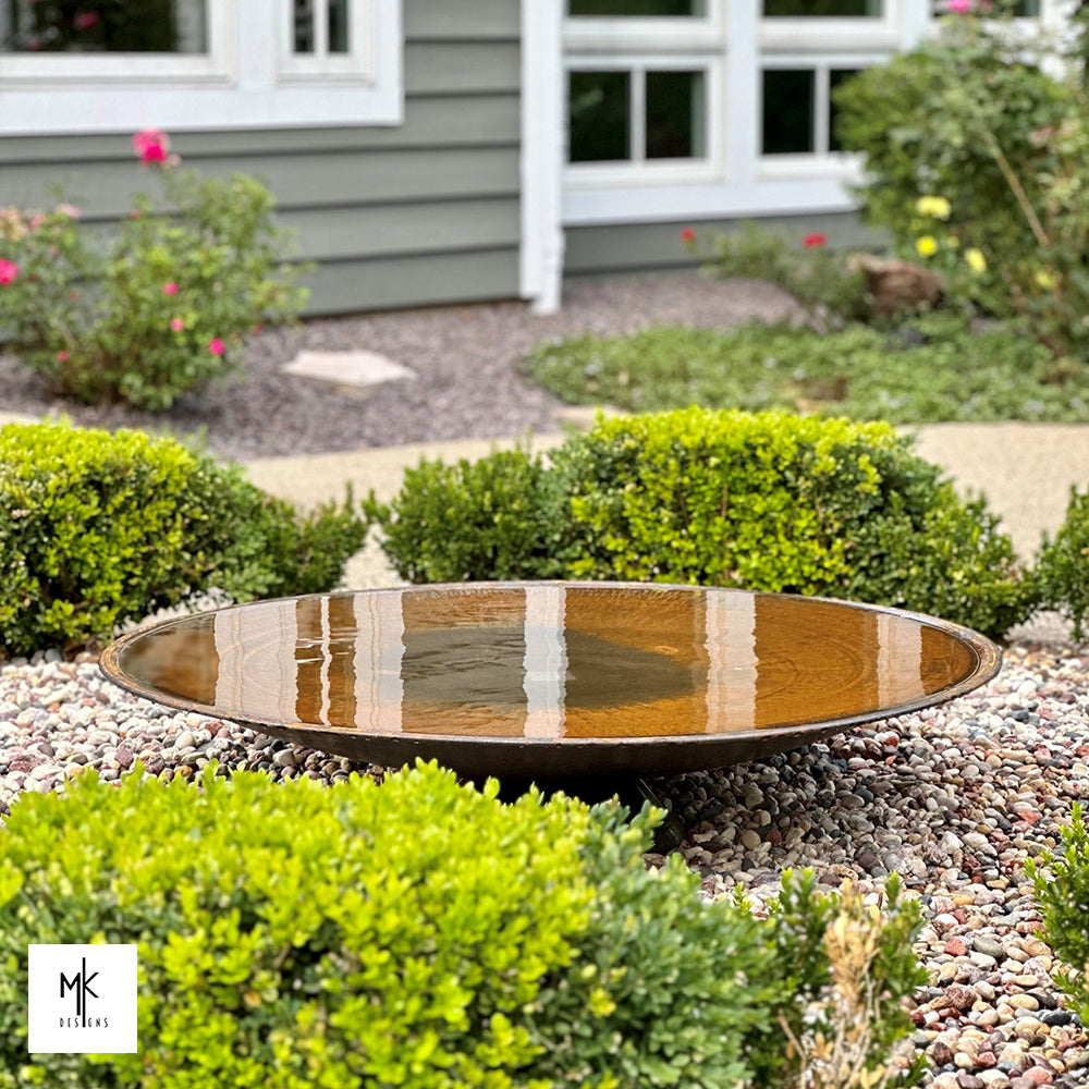 Corten Steel Fire Bowl - FREE SHIPPING