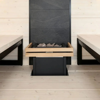 Harvia Virta 9KW Ultimate Sauna Heater with WiFi Digital Control, Sauna Stones and Heater Guard - Finnish Sauna Builders