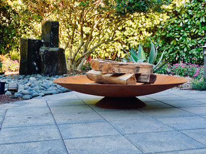 Corten Steel Fire Bowl - FREE SHIPPING