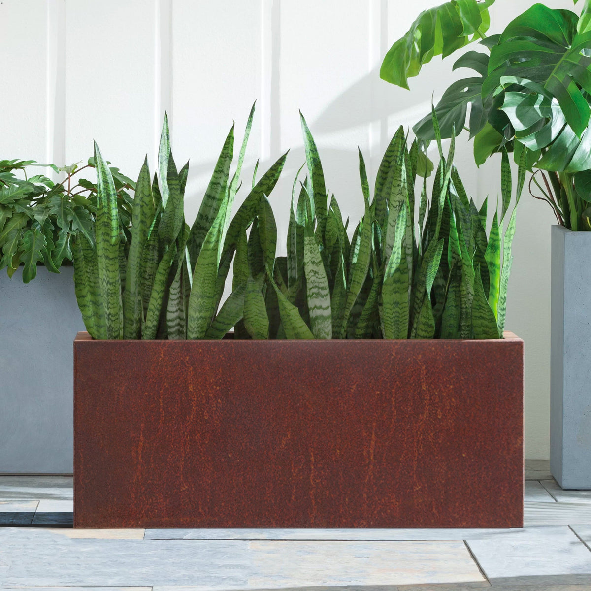 Corten Steel Box Planters - FREE SHIPPING!