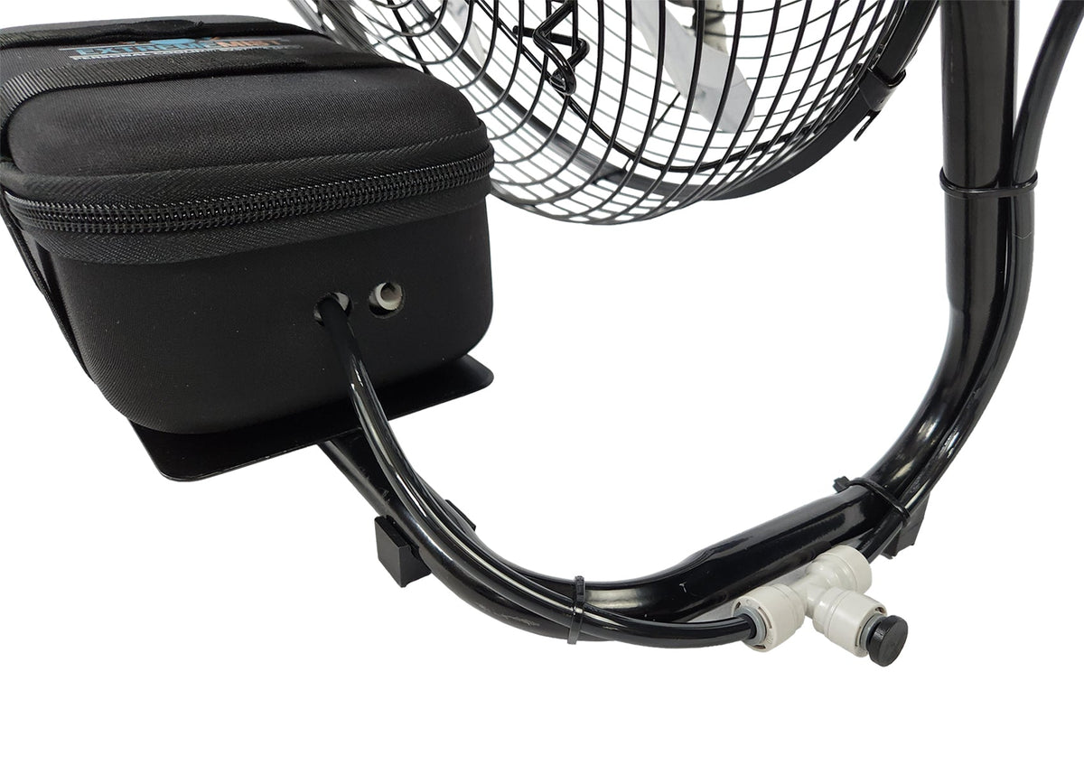 270 PSI Solar Rechargeable Pro Misting Fan