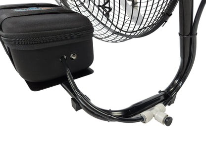270 PSI Solar Rechargeable Pro Misting Fan