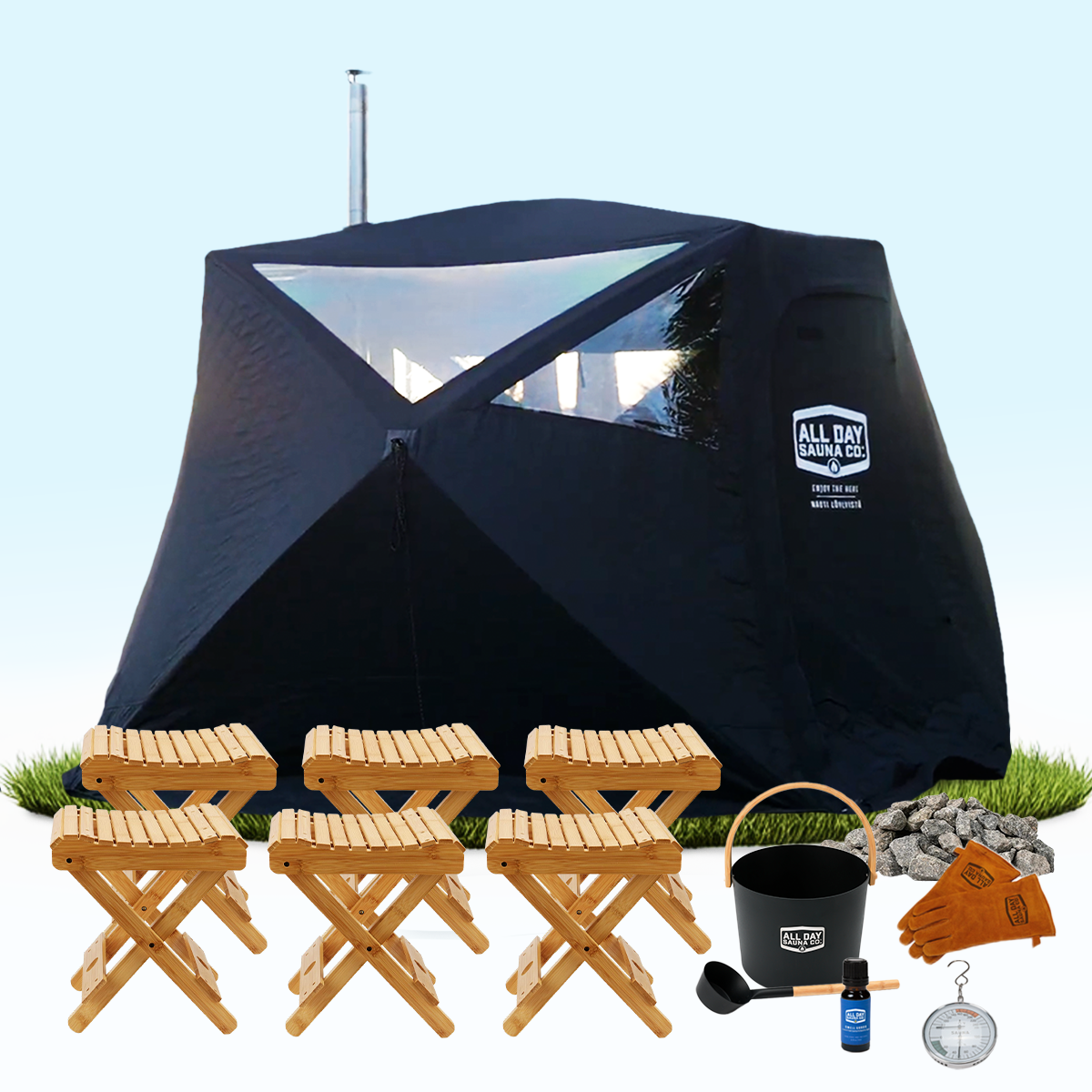 Deluxe Outdoor Sauna