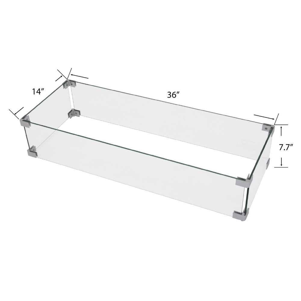Propane Fire Pit Table Outdoor 50,000 BTU Firepits for Outside CSA Certified