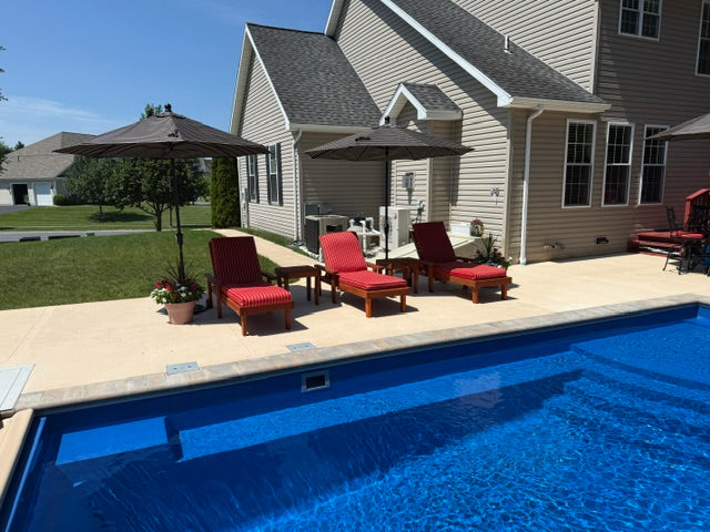 Summer Redwood Chaise Lounge