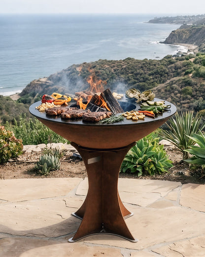 Arteflame XXL 40" Flat-Top Grill - Euro Base