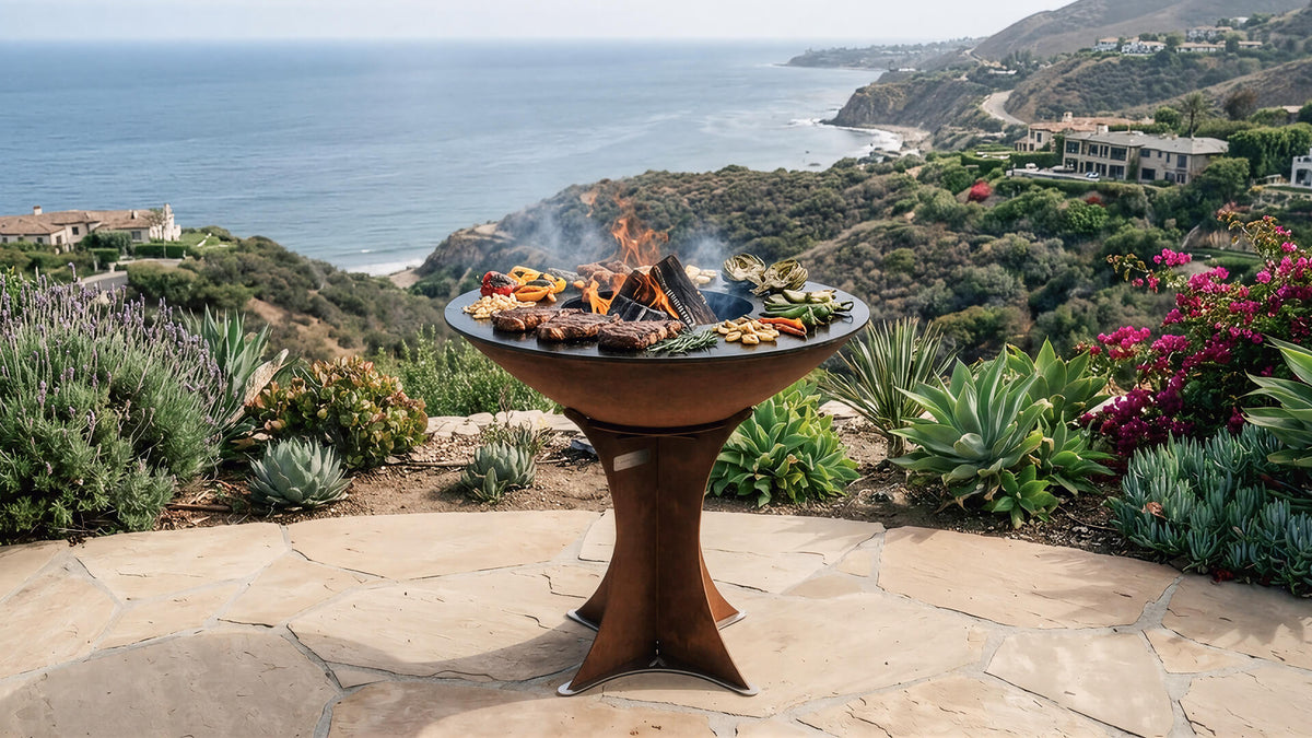 Arteflame XXL 40" Flat-Top Grill - Euro Base