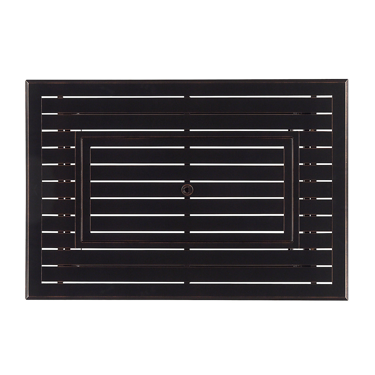 Aluminum 46-in Rectangular Propane Fire Table