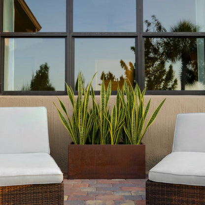Corten Steel Box Planters - FREE SHIPPING!