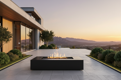 Rectangular Steel Fire Pit Table- FREE SHIPPING!