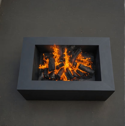 Rectangular Steel Fire Pit Table- FREE SHIPPING!
