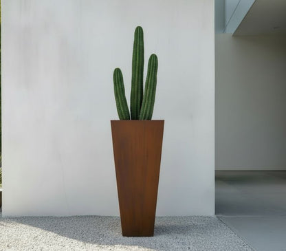 Corten Steel Tapered Planter - FREE SHIPPING!